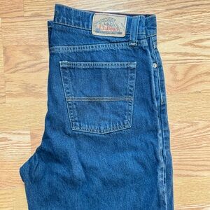 L.L. Bean Men's Dark Blue Relaxed Fit Jeans